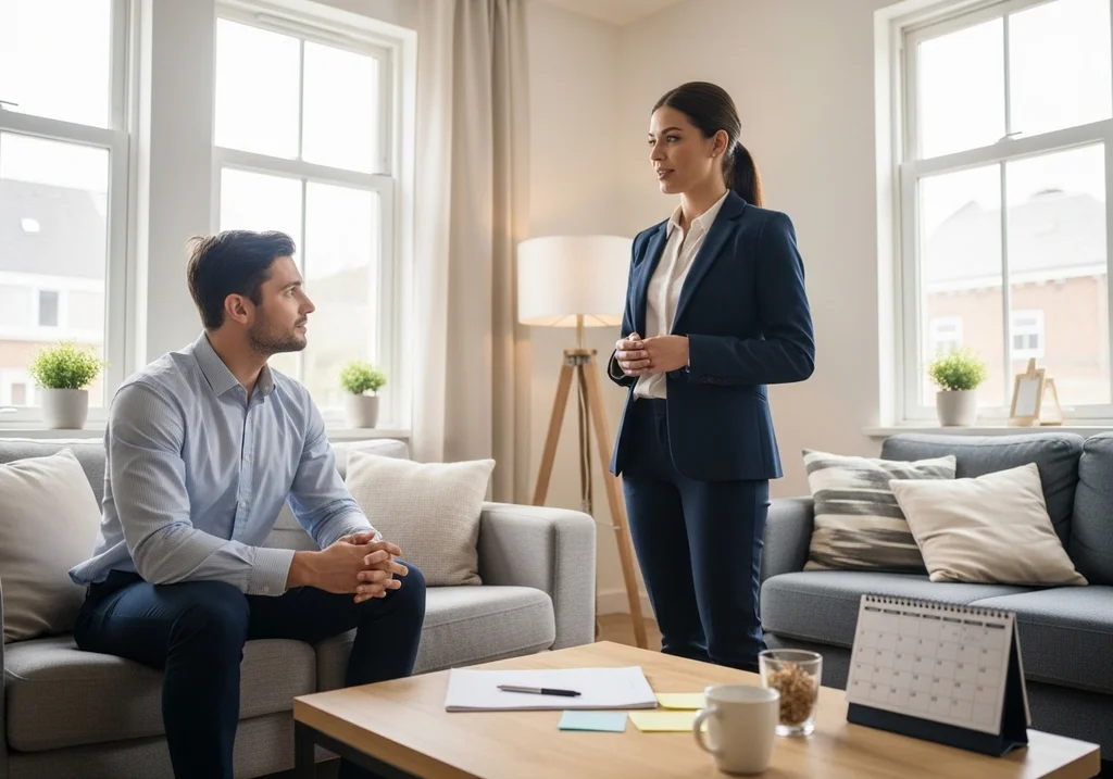 agent immobilier visite