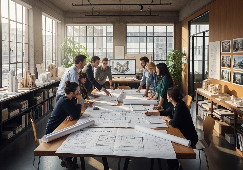 bureau architecte plans