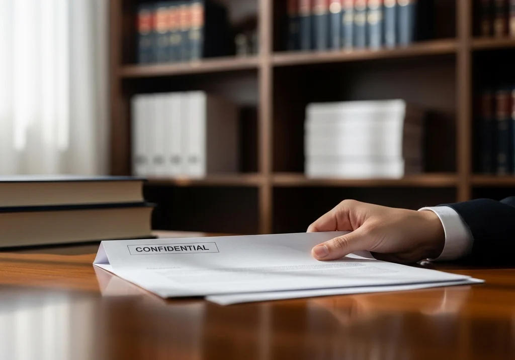 bureau professionnel lettre confidentielle