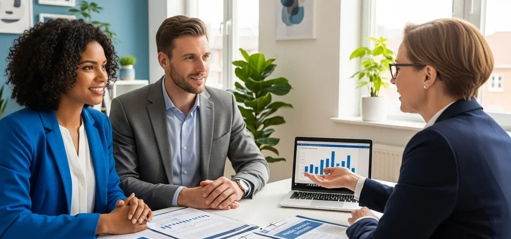 couple professionnel banque