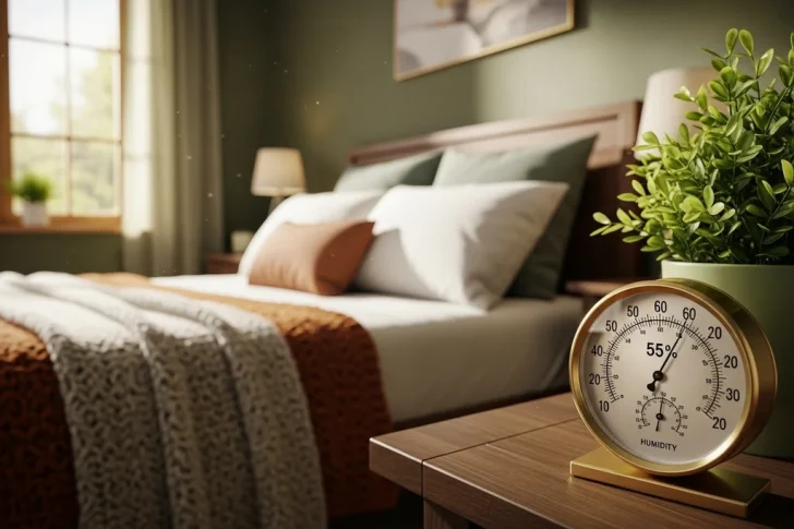 Mesurer le taux d’humidité dans une chambre et savoir quoi faire selon le résultat