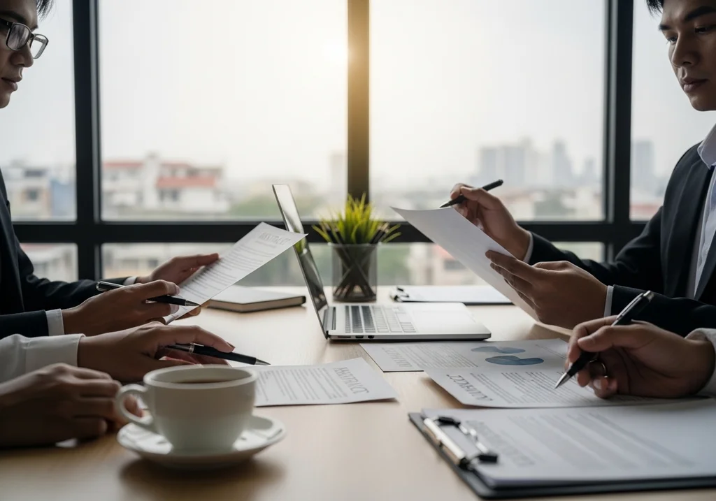 réunion contrats immobilier