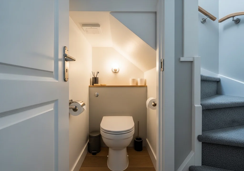 salle de bain toilette plafond