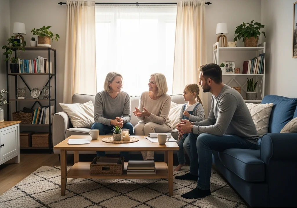 salon familial organisation