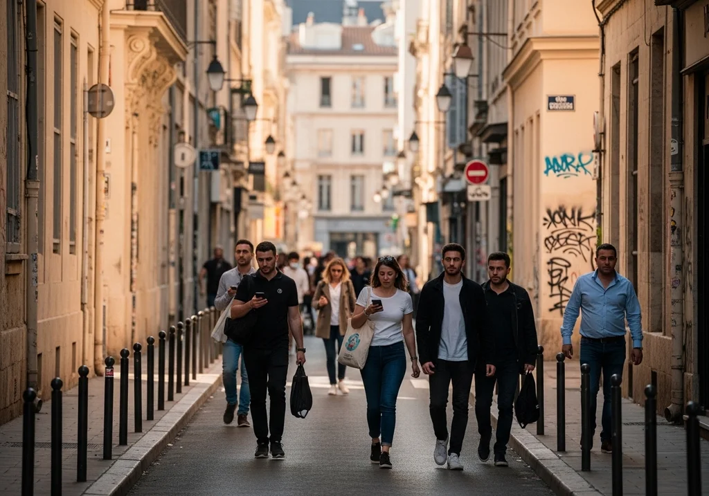 scène urbaine Marseille