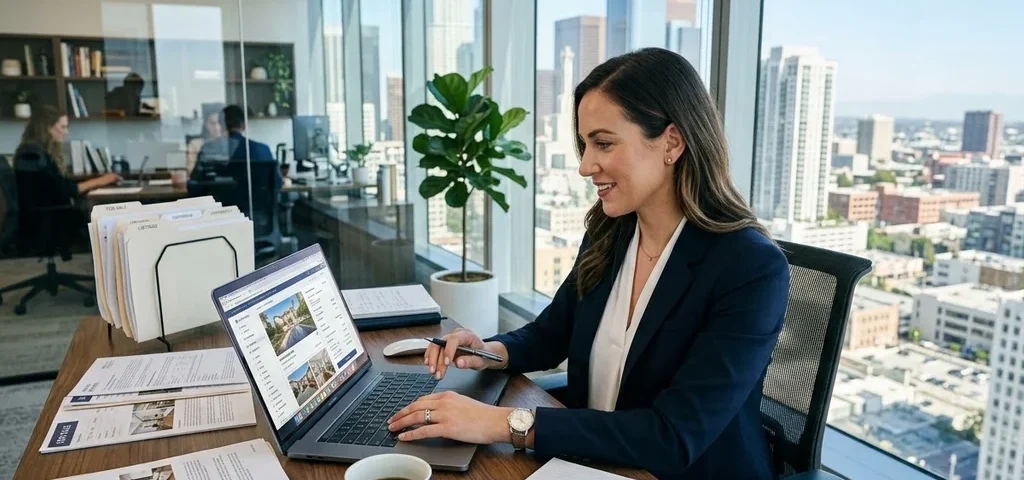 agent immobilier bureau
