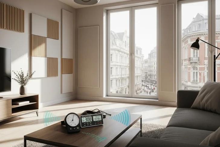 Réglementation acoustique des logements : obligations, niveaux à respecter et attestation de conformité